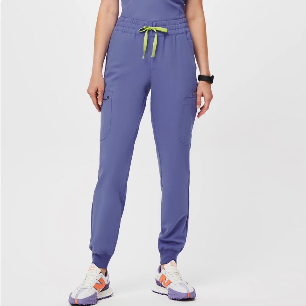 FIGS Blueberry High Waisted Jogger Scrub Pants
